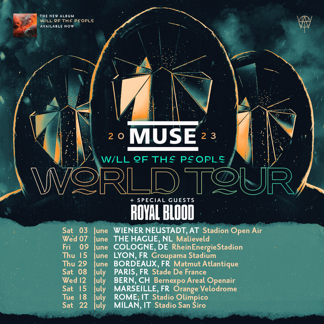 muse tour support band